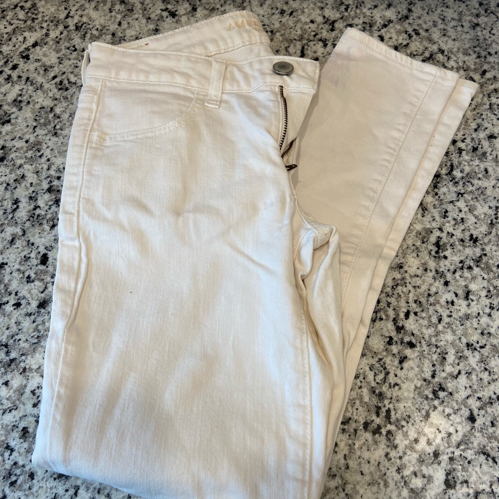 American Eagle White Jegging